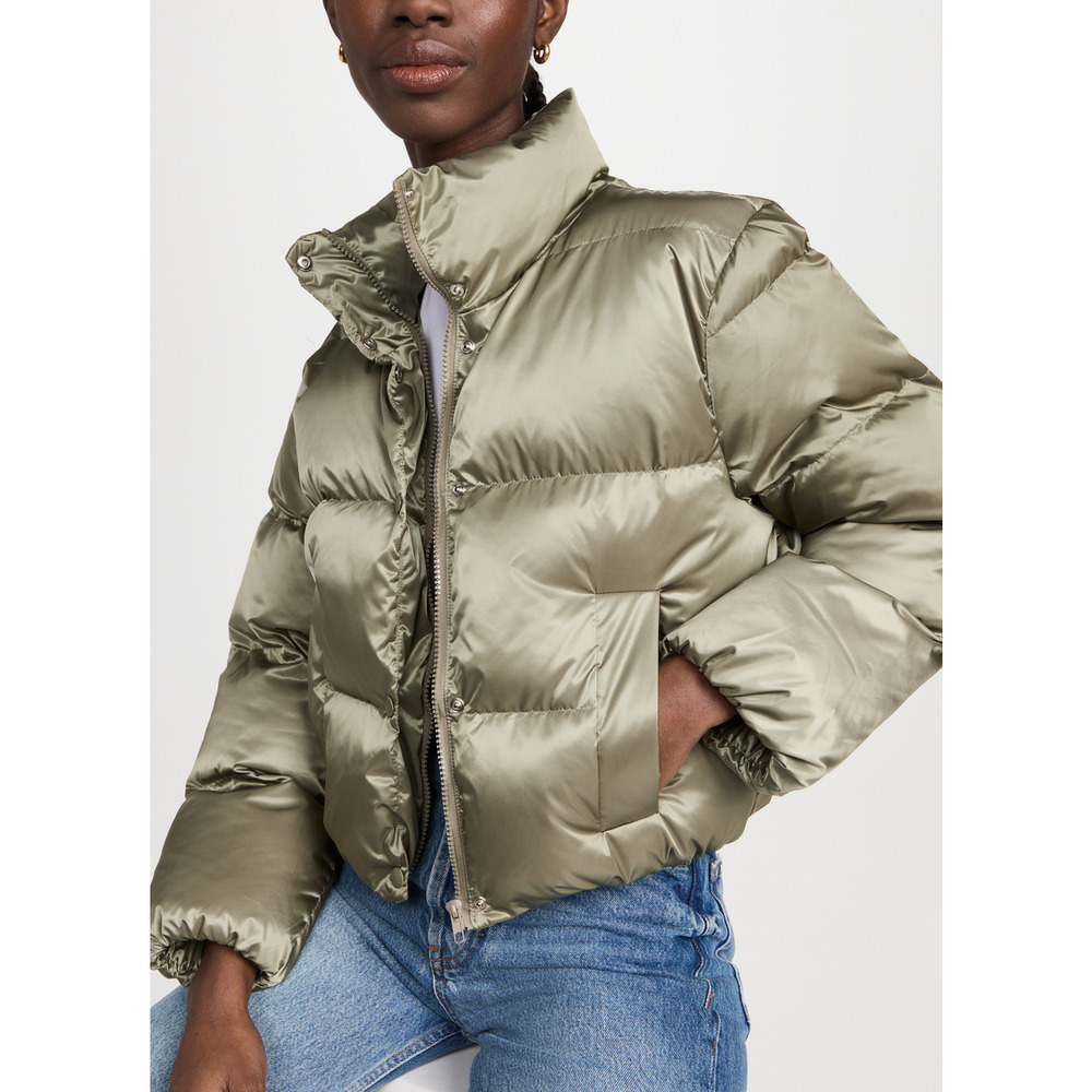 English Factory Cropped Puffer Size S